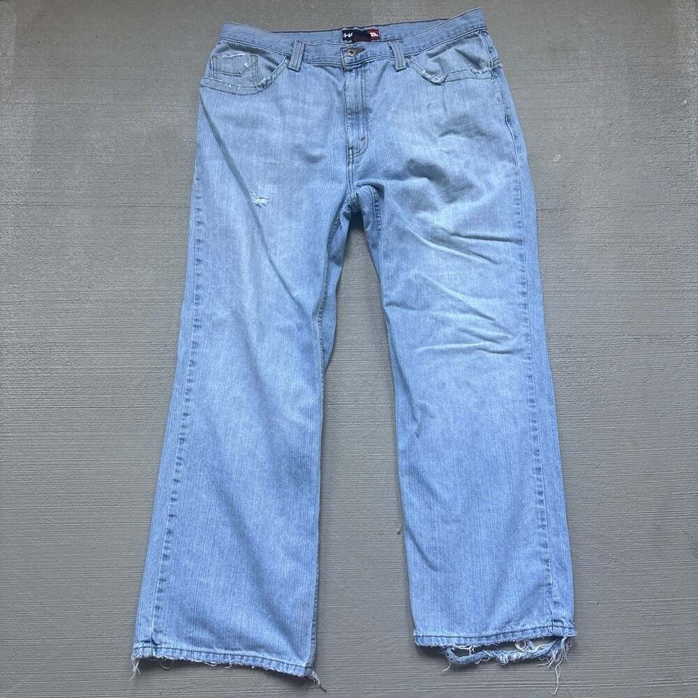 Men's Tony Hawk Light Wash Jeans 100% Cotton Resized at a 33